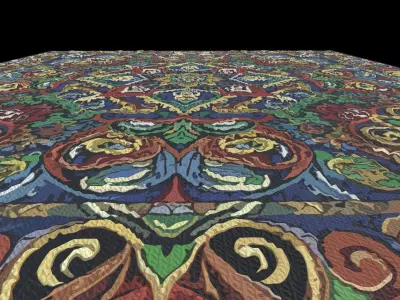 Seamless Carpet Series 7 Texture PBR 4K Texture