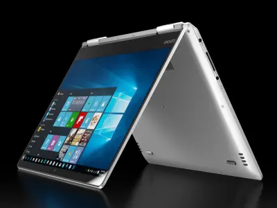 Lenovo Yoga 710 14 inch convertible hybrid laptop Low-poly 3D model
