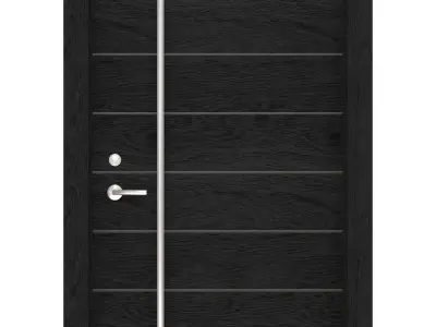 Door Collection-001 Black 3D model