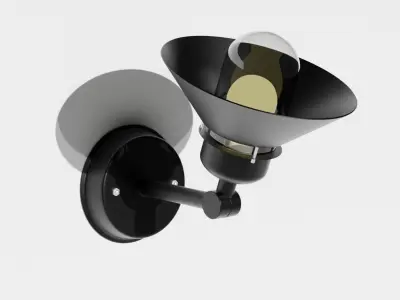 Wall Lamp Upplid 3D model