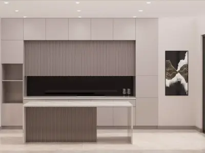 Kitchen 3D model 16