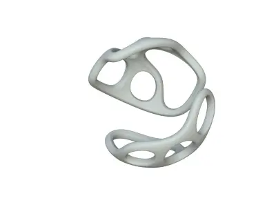 SciFi Cube Object No 32791 Low Poly Shape Texture