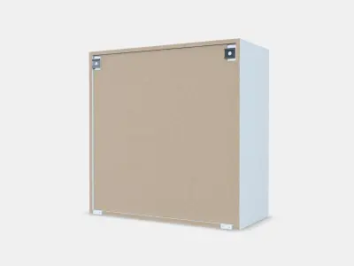 METOD Wall cabinet frame 6 Low-poly 3D model