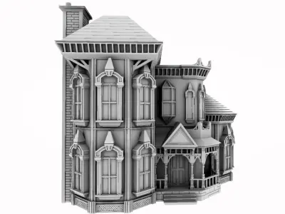 Victorian House model - Susan 3D print model