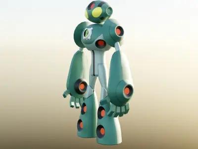 Ben 10 Ultimate Allen Echo Echo Low-poly 3D model