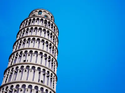 Pisa Tower Italy Low-poly 3D model