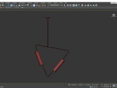 Muse Pendant by Avram Rusu Low-poly 3D model
