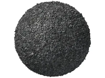 Dark round pebbles stones gravel texture Texture