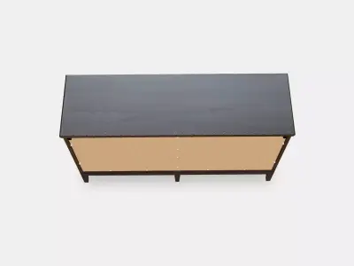 IDANAS chest of drawers with 6 drawers Low-poly 3D model