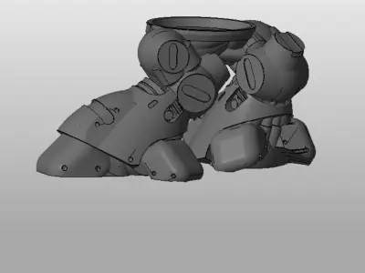 CHIBI-TECH SD - HOPLITE CHASSIS 3D print model