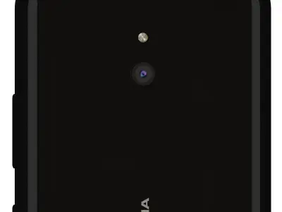 Nokia Lumia 1320 black 3D model