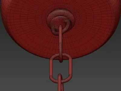 Possini chandelier 3D model