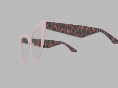 eye glasses Low-poly 3D model