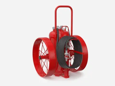  Wheeled Extinguisher Set 