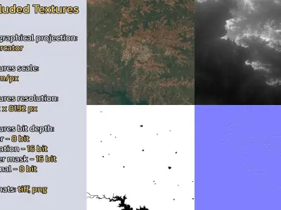 Aurangabad India City Landscape 3D Model 3D model