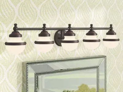 Kistner 5 - Light Dimmable Vanity Light Free 3D model