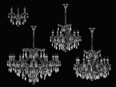 879 ChampaNero Osgona Collection of Lamps 3D Model Pack