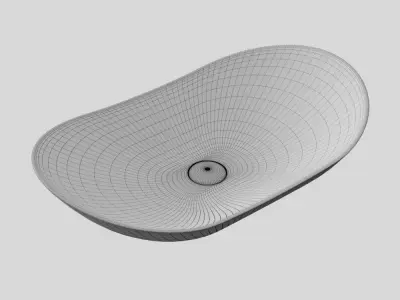 Sink BelBagno BB1404-H301 3D model