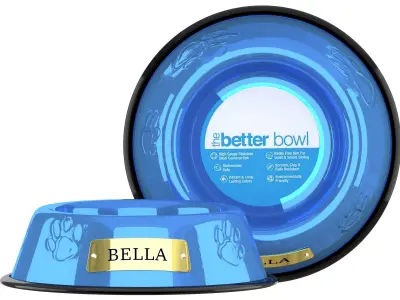 Large Bowl Sapphire Blue 3D model