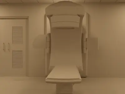 Hospital linear accelerator Room 3d model 3D model