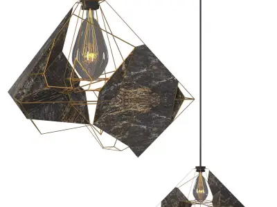 Voronoi lamp 3D model