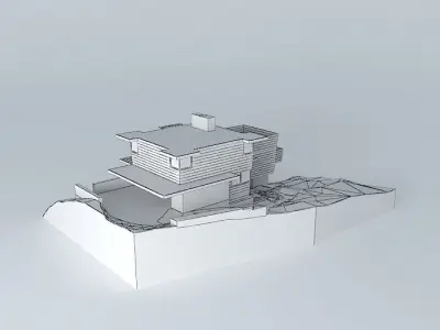 John C. Pew House- Frank Lloyd Wright Free 3D model
