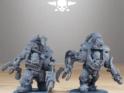 Orkaz Steelbrutes  3D print model