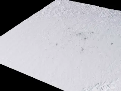 Curitiba Brazil City Landscape 3D Model 3D model