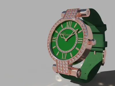 Chopard Imperiale Watch Low-poly 3D model