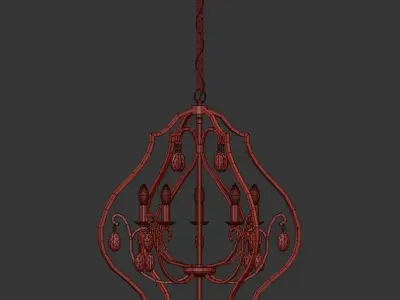 Possini Euro Clara 26 3D model