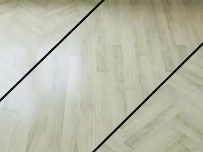 Quartz-vinyl tile of Alpine Floor Ultra ECO5-26 Misty Oak 3D model