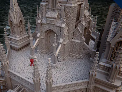 Citadele Complex 3D print model