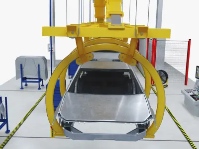  Conveyor Assembly Cars 