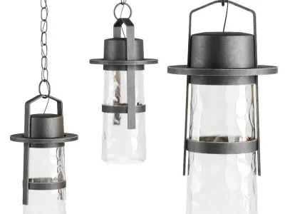 Balthus hanging light  3D model