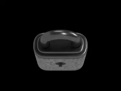 padlock 3D model