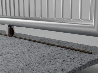 Celista Steel Gate 001 Free 3D model