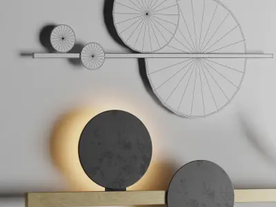 POLKA PERFECT WALL LIGHT Low-poly 3D model