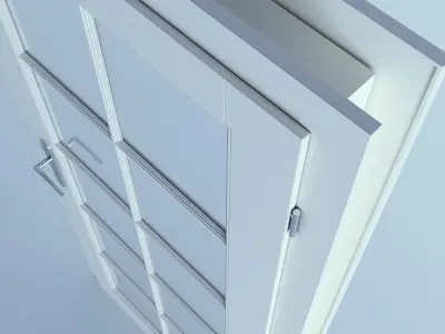 White Door 18 3D model