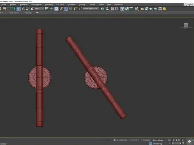 ROLL AND HILL AGNES WALL 3 Low-poly 3D model