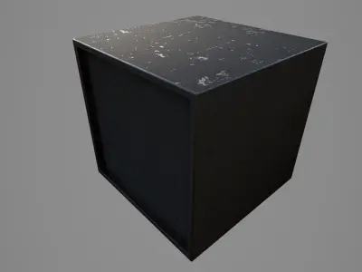 Safe 3d model Low-poly 3D model