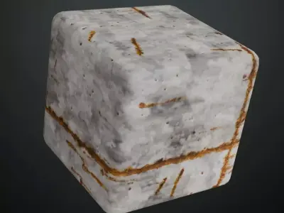 Dirt Rust Iron Sheet PBR Seamless Texture