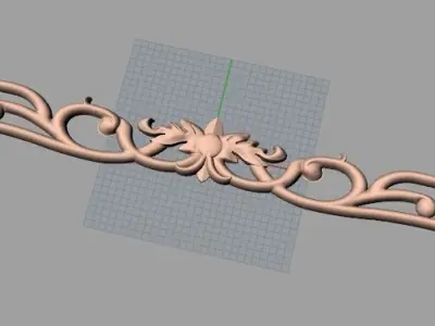 CNC 3D relief design STL format file used for artcam aspire E721 3D model