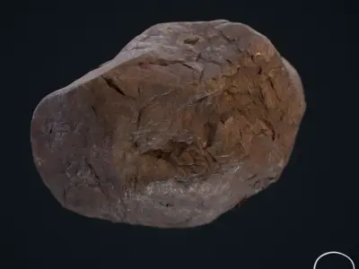 Rock 4model 3d Low-poly 3D model