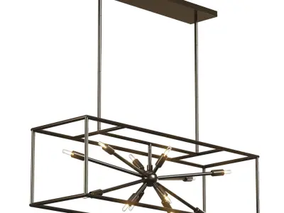 Crate and Barrel - Jaxon Chandelier 3D model