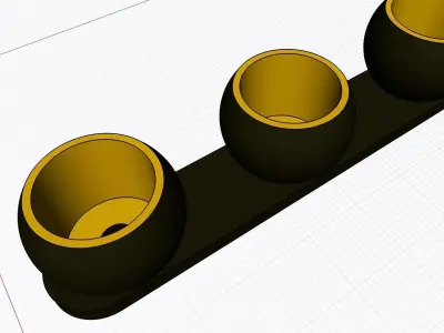 Spherically Lamp  3D print model