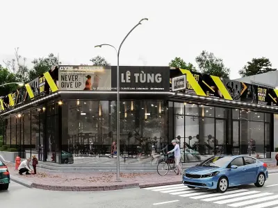 Gym and Fitness 3D model