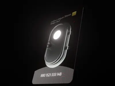 Design Vault 3d NFT Door animation Low-poly 3D model