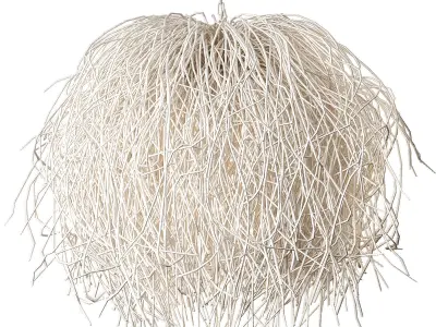 Hanging chandelier Windblown Chandelier by Palecek 3D model