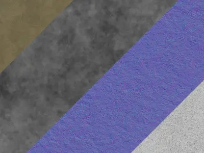 Procedural Stylized Concrete Texture