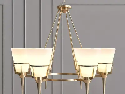 Patmos Chandelier 3D model